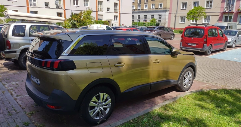 Peugeot 5008 cena 92000 przebieg: 71374, rok produkcji 2017 z Rybnik małe 352